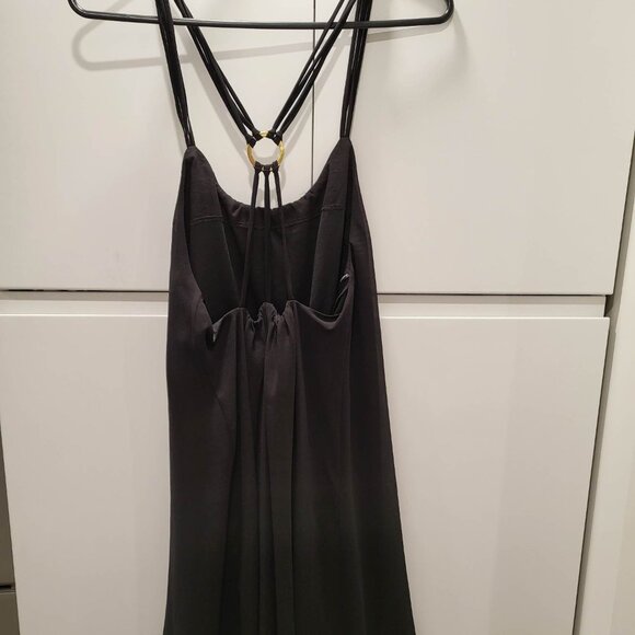Short Black Strappy Cocktail Dress, ASOS Size 2 - Picture 7 of 10